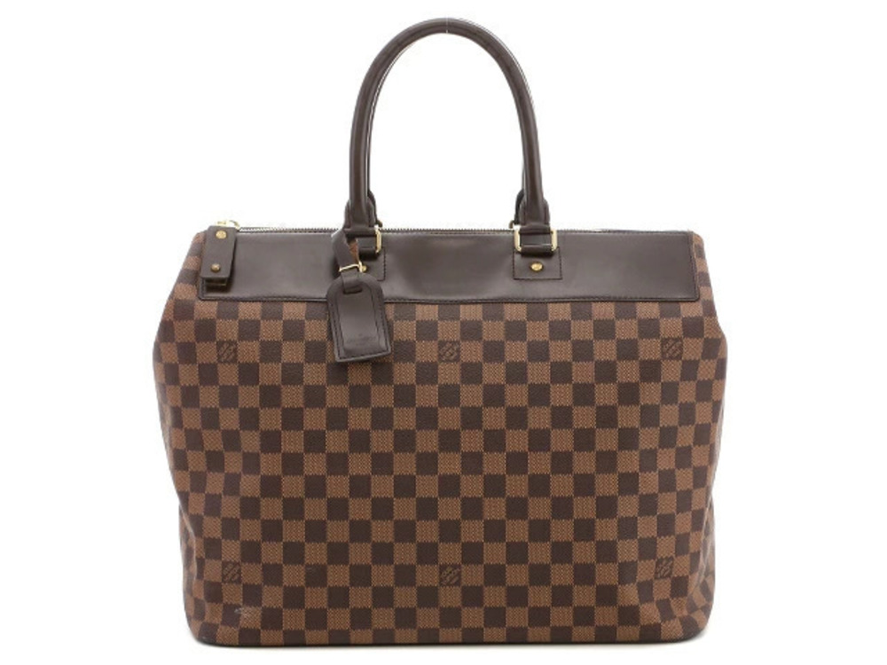 LOUIS VUITTON Greenwich Boston Bag Damier